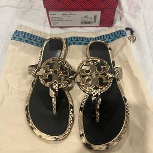 Tory Burch 7.5 Snake Millers